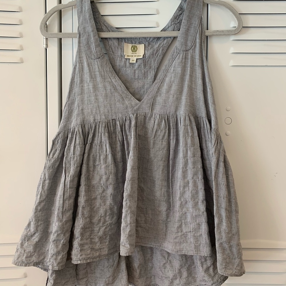 Koch Babydoll Sleeveless Top